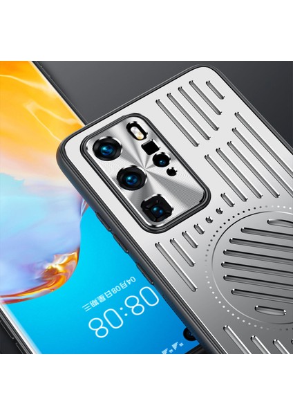 Huawei P40 Kılıfı, Manyetik Metal Isı Dağıtıcı Koruyucu Kılıf-Mavi (Yurt Dışından) fırsatları