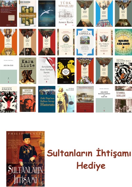 28 Kitaplık Tarih Seti + Sultanların Ihtişamı
