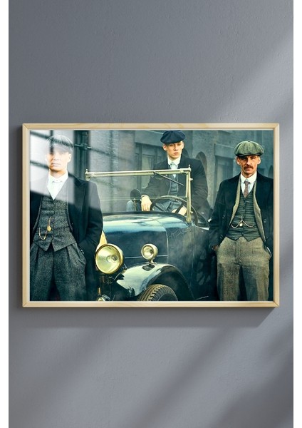 Peaky Blinders Çerçeveli Metal Poster Tablo modelleri