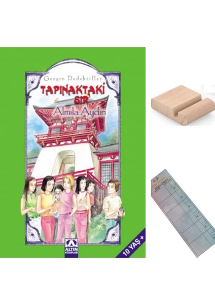 Gezgin Dedektifler -Tapınaktaki Sır / Almila Aydın 4. Sınıf / 9-10 Yaş Hikaye +Tablet Tutucu