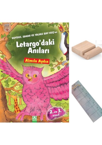 Huysuz Sakar ve Yalnız Baykuşun Letargo’daki Anıları- Almila Aydın 2. ve 3. Sınıf +Tablet Tutucu