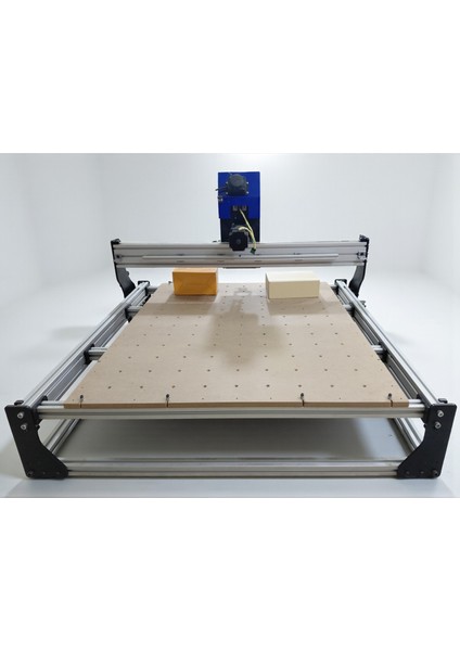 - Ztc Mıll Model Masaüstü Cnc Makinesi 2'si 1 Arada 20 Watt Optik Lazer + Router Makine 40X40 cm Işlem Alanlı