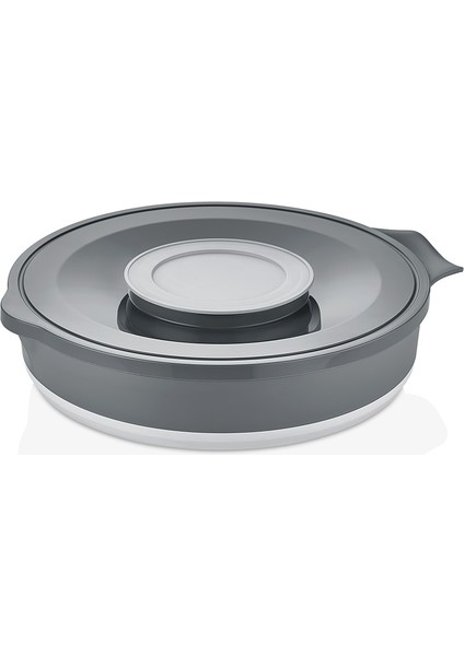 Katlanır Mikser Kabı Qlux Katlanır Kapaklı Kase Bpa Içermez L-00960 Mikser Kabı 3250 ml