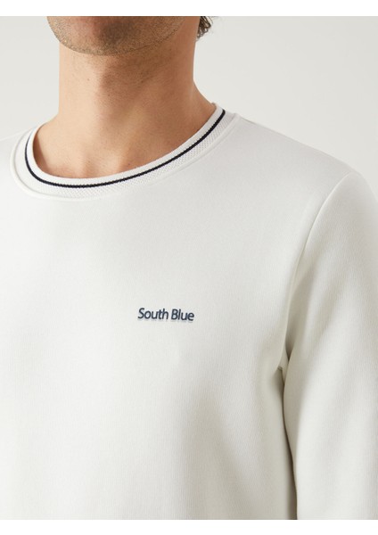 Yeni Sezon Bisiklet Yaka Uzun Kollu Erkek Sweatshirt modelleri