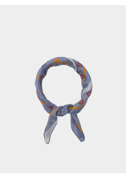 Yün Karışımlı Kare Desenli Eşarp indirimleri