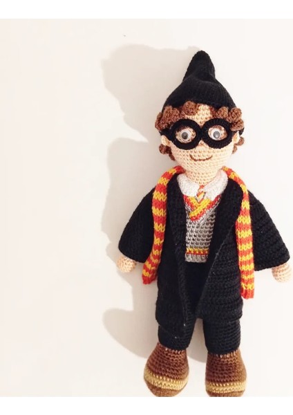 Harry Potter Örgü Oyuncak Örgü Oyuncak Oyun Arkadaşı Amigurumi Uyku Arkadaşı
