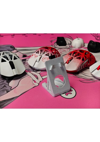 Universal Gaming Mouse Standı / Display Tutucu - Kişiselleştirilebilir Renk Masa Düzenleme Aksesuarı fırsatları