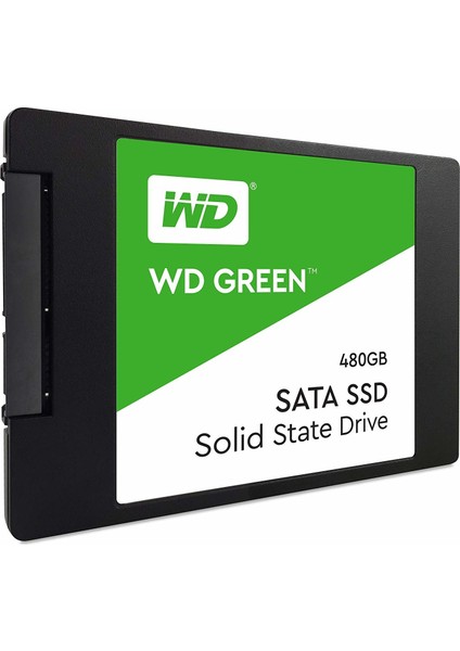 Wd WDS480G3G0A 480GB 545/465MB/S 7mm Sata 3.0 SSD Green