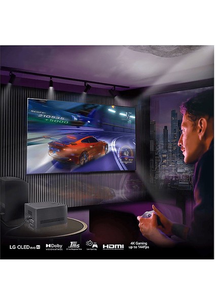 OLED77M49LA Evo 77 Inç 195 Ekran 4K Kablosuz Bağlantı Özellikli Smart 4K OLED Tv