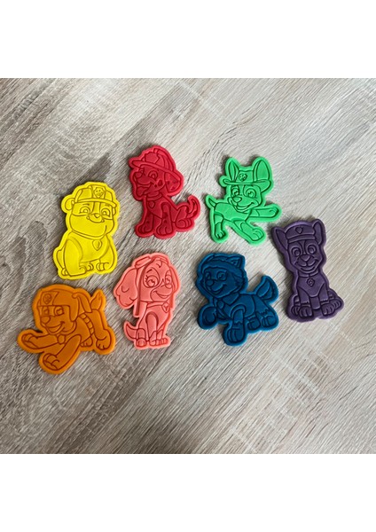 Pawpatrol Kurabiye Kalıbı 7'li Set fırsatları