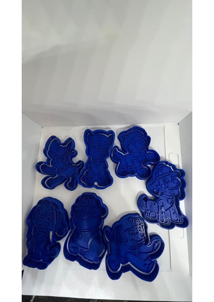 Pawpatrol Kurabiye Kalıbı 7'li Set indirimleri