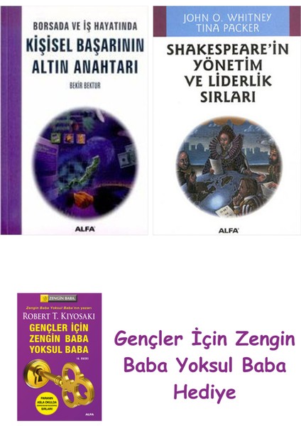 Kişisel Başarının Altın Anahtarı + Shakespeare'in Yönetim ve Liderlik Sırları