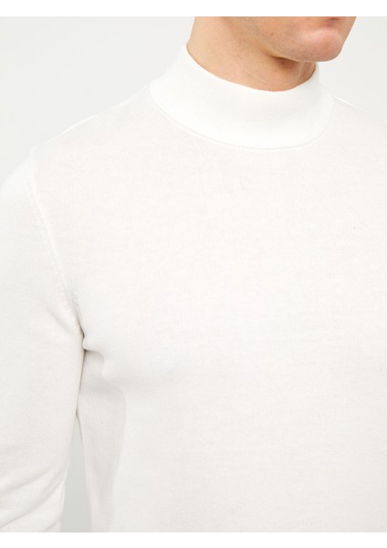 Yeni Sezon Yarım Balıkçı Yaka Uzun Kollu Erkek Triko Kazak fırsatları