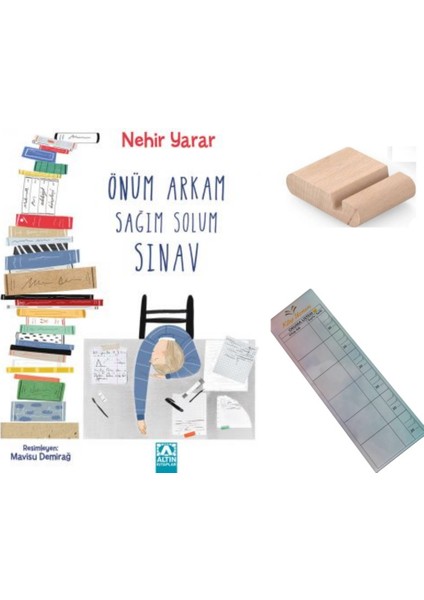 Önüm Arkam Sağım Solum Sınav / Nehir Yarar / 5. ve 6. Sınıf /10-12 Yaş Hikaye + Tablet Tutucu