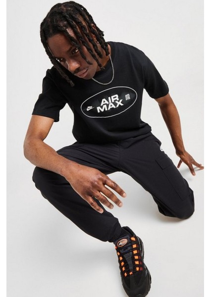 Air Max Ss Tee Erkek Siyah Tişört fırsatları