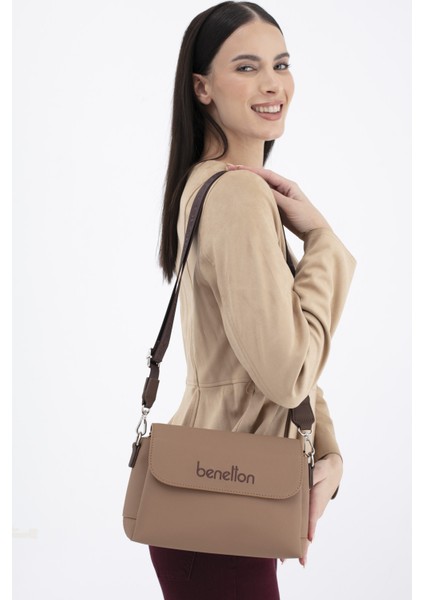 Benetton Kadın Kol Çantası Taba-Kahve BNT1677