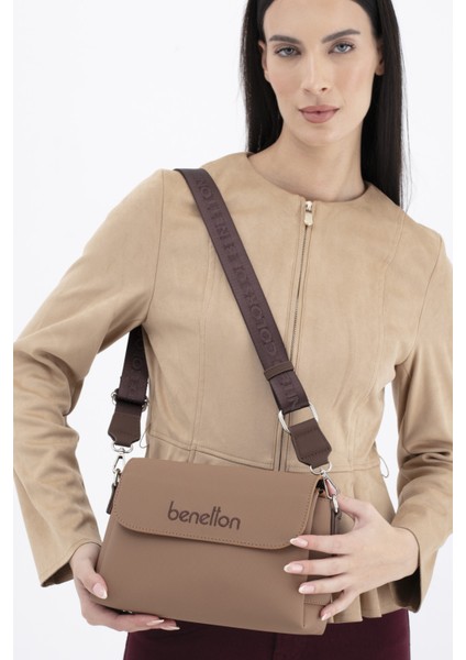 Benetton Kadın Kol Çantası Taba-Kahve BNT1677 fiyatları