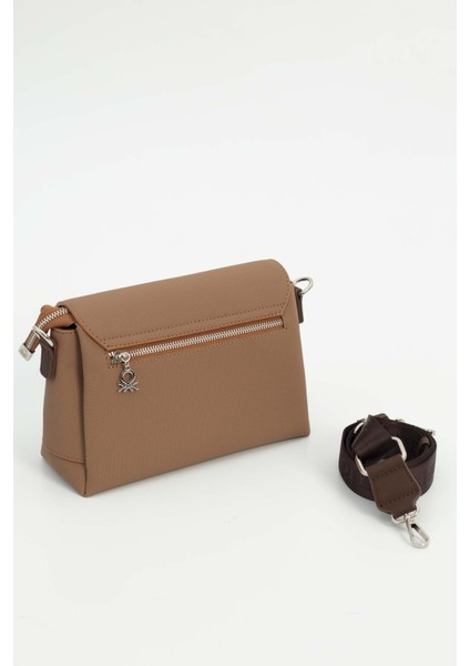 Benetton Kadın Kol Çantası Taba-Kahve BNT1677 fırsatları