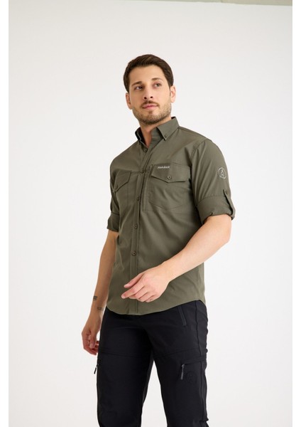Q Steinbock Sithonia Erkek Outdoor Gömlek Xl - Haki