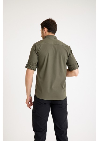 Q Steinbock Sithonia Erkek Outdoor Gömlek Xl - Haki modelleri