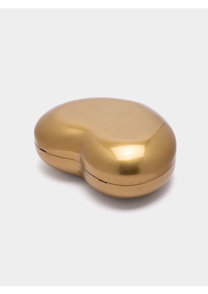 Metalik Kalp Parti Clutch Çanta modelleri