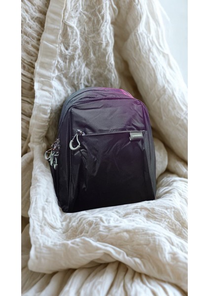 Bayan Siyah Paraşüt Model Sırt Çantası