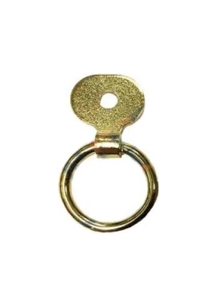 Halkalı Tablo, Çerçeve Askısı, Küçük, 15X28MM, Sarı - 1 Adet