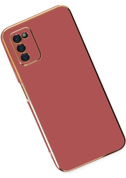 Samsung Galaxy A03S Kılıf Volet Silikon - Kırmızı modelleri
