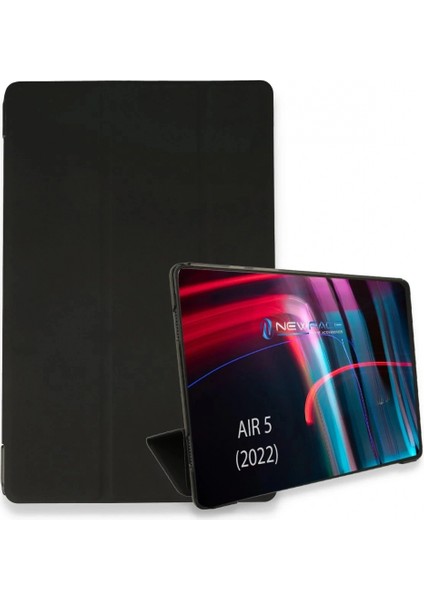 Ieg iPad Air 5 (2022) Kılıf Tablet Smart Kılıf - Siyah