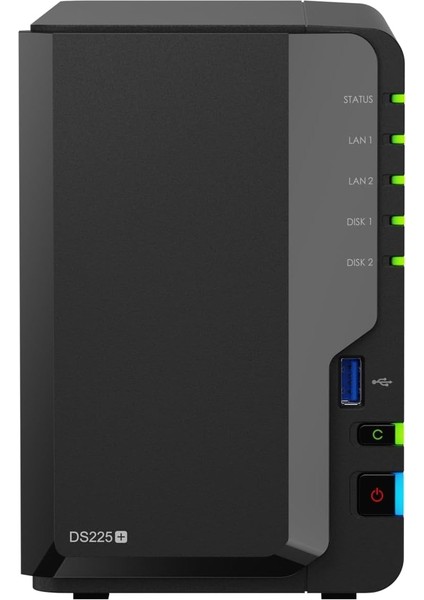 Synology DS225PLUS 2 Bay 2xglan Nas Depolama Ünitesi