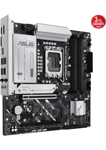 Asus Prıme B860M-A Wıfı 4x Ddr5 Dp/hdmı 2x M.2 1x 2.5glan/wıfı/bt Usb3.2 1851P Anakart modelleri