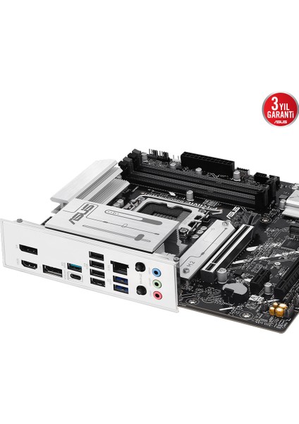 Asus Prıme B860M-A Wıfı 4x Ddr5 Dp/hdmı 2x M.2 1x 2.5glan/wıfı/bt Usb3.2 1851P Anakart