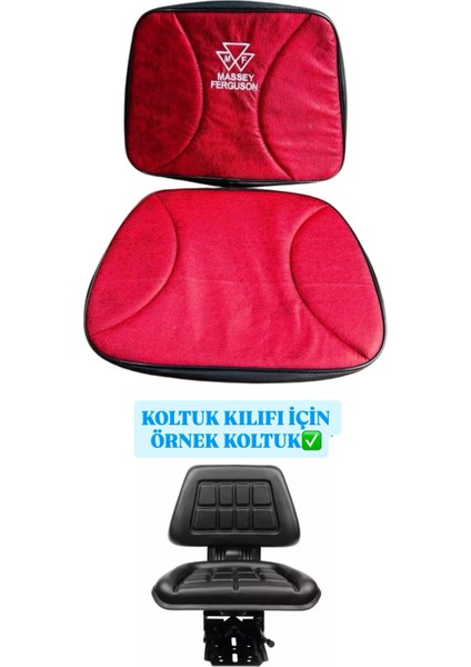 Massey Ferguson Düz Koltuk Kılıfı Massey Ferguson Armalı