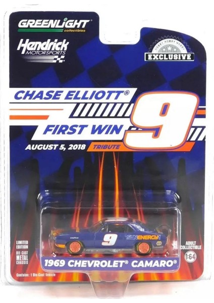 1:64 Chase Elliott “first Win Tribute 1969 Chevrolet Camaro (Limited Edition)