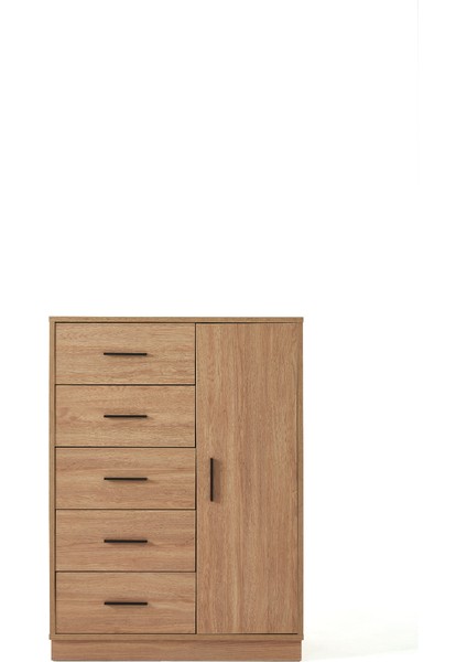 Bade Çekmeceli Raflı Şifonyer Çok Amaçlı Dolap