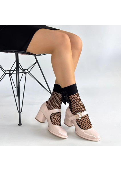 Lvsqvr Weys Bej Rugan Topuklu Ayakkabı (Numara: 39) fırsatları