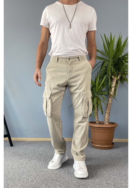 Kargo Cepli Haki Pantolon modelleri