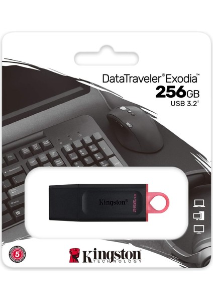 Kıngston Exodıa Datatraveler 256GB USB 3.2 Flash Bellek DTX/256GB modelleri