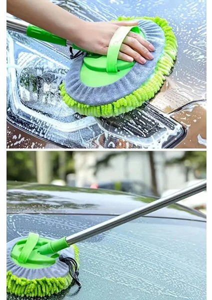 Yedek Bezli Mikrofiber Araba Yıkama Fırçası fırsatları