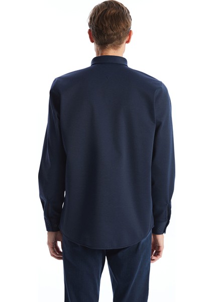 Yeni Sezon Regular Fit Uzun Kollu Erkek Gömlek fırsatları