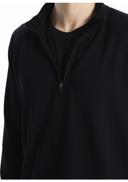 Yeni Sezon Dik Yaka Erkek Sweatshirt modelleri