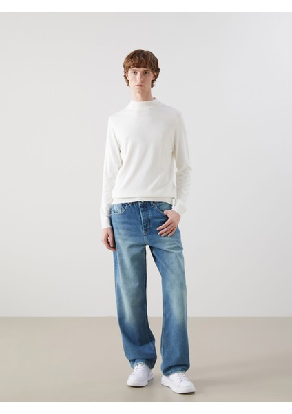 Yeni Sezon Yarım Balıkçı Yaka Uzun Kollu Erkek Triko Kazak fiyatları