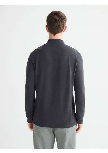 Yeni Sezon Dik Yaka Erkek Sweatshirt fırsatları