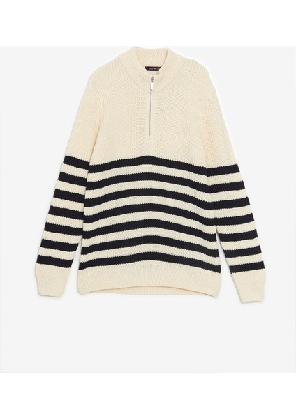 Yeni Sezon Dik Yaka Uzun Kollu Erkek Triko Kazak indirimleri