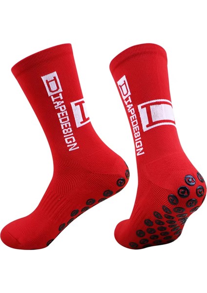 Kaydırmaz Silikon Tabanlı Futbol Çorabı Kauçuk Havlu Taban Dikişsiz Maç Sporcu Tozluk Halı Saha Maç