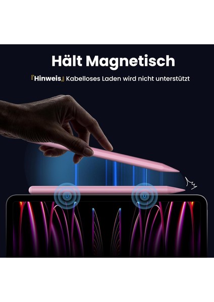 Ipad A16 Air 6/7/8/9/10/11/12. Nesil Avuç Içi Red Palm Rejection Tablet Kalemi Stylus Yazı Çizim Pen fırsatları