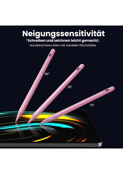 Ipad A16 Air 6/7/8/9/10/11/12. Nesil Avuç Içi Red Palm Rejection Tablet Kalemi Stylus Yazı Çizim Pen indirimleri