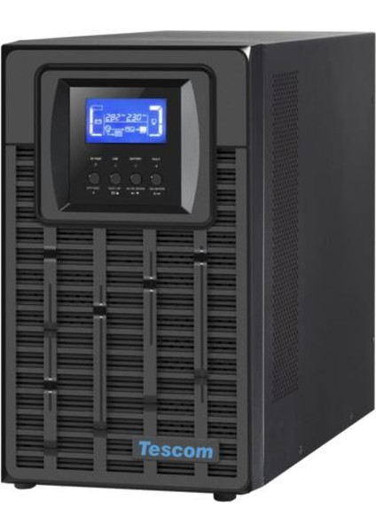 Tescom Teos 6kva 5-10DK 16X12V/9AH 1f/1f Online Ups 900040346
