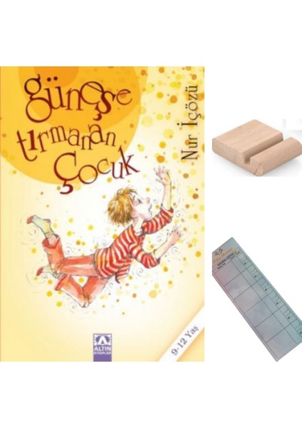Güneşe Tırmanan Çocuk / Nur Içözü / 4. Sınıf / 9-10 Yaş Hikaye +Tablet Tutucu