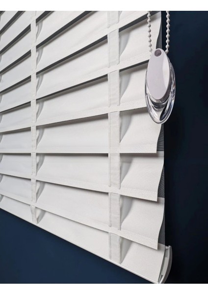 Picasso Shadow Silüet Kumaş Jaluzi Store Perde, Alüminyum Kasalı Yüksek Kaliteli - Krem 5464XSHADOW